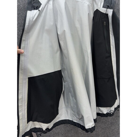 Mountain Equipment Co Hydrofoil Rain Jacket Mens 3XL MEC Hooded Underarm Vents - Picture 9 of 16